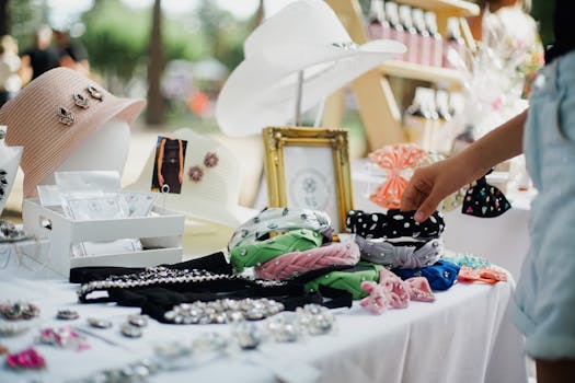 jewelry for sale on an online marketplace